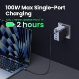 Ugreen - Nexode S 100W 4-Port GaN Fast Charger EU gray Ordenador portátil, Teléfono móvil, Portátil, Batería portátil, Tableta G