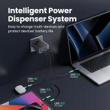 Ugreen - Nexode S 100W 4-Port GaN Fast Charger EU gray Ordenador portátil, Teléfono móvil, Portátil, Batería portátil, Tableta G