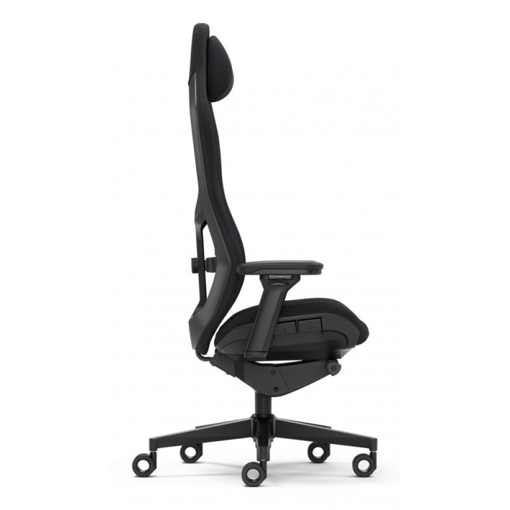 Fractal Design - FD-CH-RE1A-01 silla para videojuegos Silla para videojuegos de PC Asiento acolchado Negro