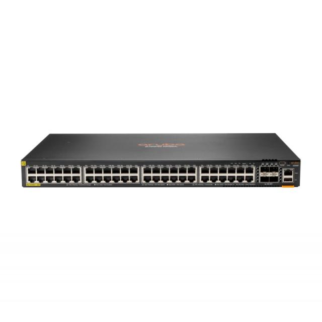 HPE - Aruba Networking CX 6200F 48G Class-4 PoE 4SFP+ 740W Switch
