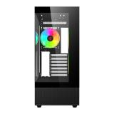 Savio - SIGMA X1 carcasa de ordenador Midi Tower Negro