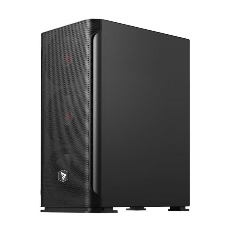 Savio - SHADOW X2 carcasa de ordenador Midi Tower Negro