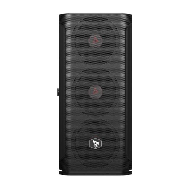 Savio - SHADOW X2 carcasa de ordenador Midi Tower Negro