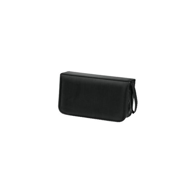 Hama - CD Wallet Nylon 120, black 120 discos Negro