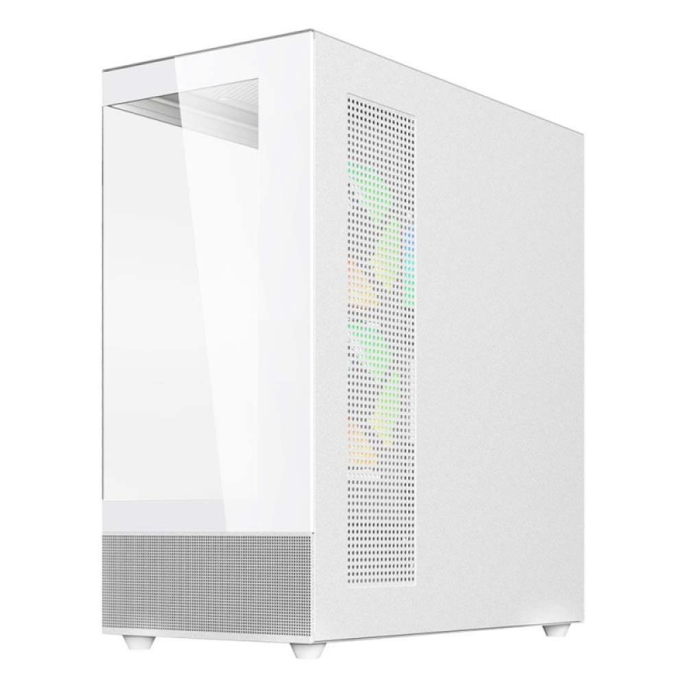 Savio - SIGMA X1 WHITE carcasa de ordenador Cubo Blanco