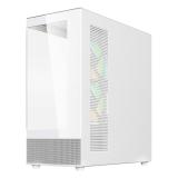 Savio - SIGMA X1 WHITE carcasa de ordenador Cubo Blanco