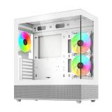 Savio - SIGMA X1 WHITE carcasa de ordenador Cubo Blanco