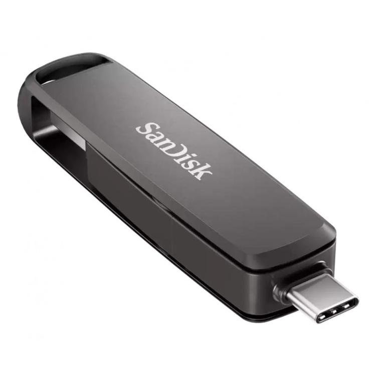 SanDisk - SDDDE1-2T00-G46 unidad flash USB 2 TB USB Type-A / USB Type-C 3.2 Gen 2 (3.1 Gen 2) Negro