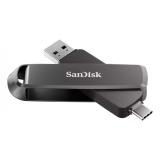 SanDisk - SDDDE1-2T00-G46 unidad flash USB 2 TB USB Type-A / USB Type-C 3.2 Gen 2 (3.1 Gen 2) Negro