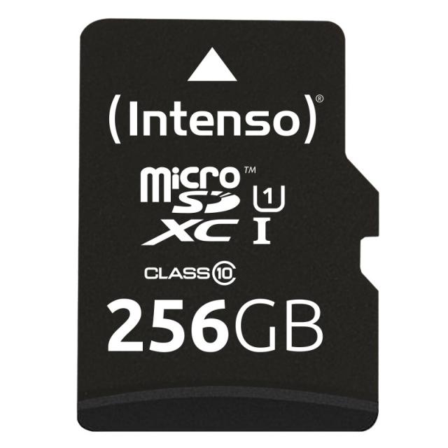 Intenso - microSD Karte UHS-I Premium 256 GB Clase 10