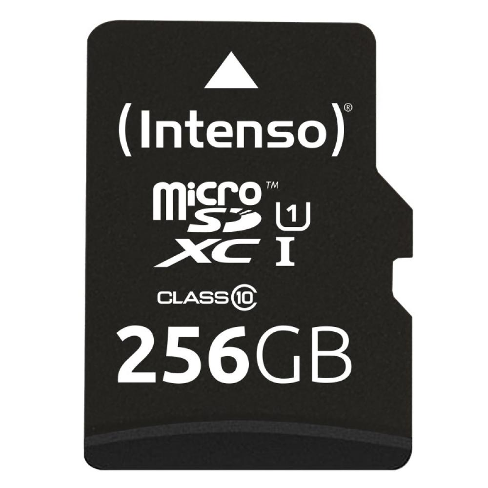 Intenso - microSD Karte UHS-I Premium 256 GB Clase 10