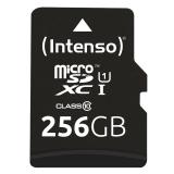 Intenso - microSD Karte UHS-I Premium 256 GB Clase 10