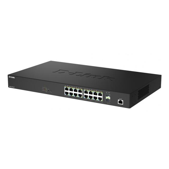 D-Link - DMS-1250-18P/E switch Gestionado L2 2.5G Ethernet (100/1000/2500) Energía sobre Ethernet (PoE) Negro