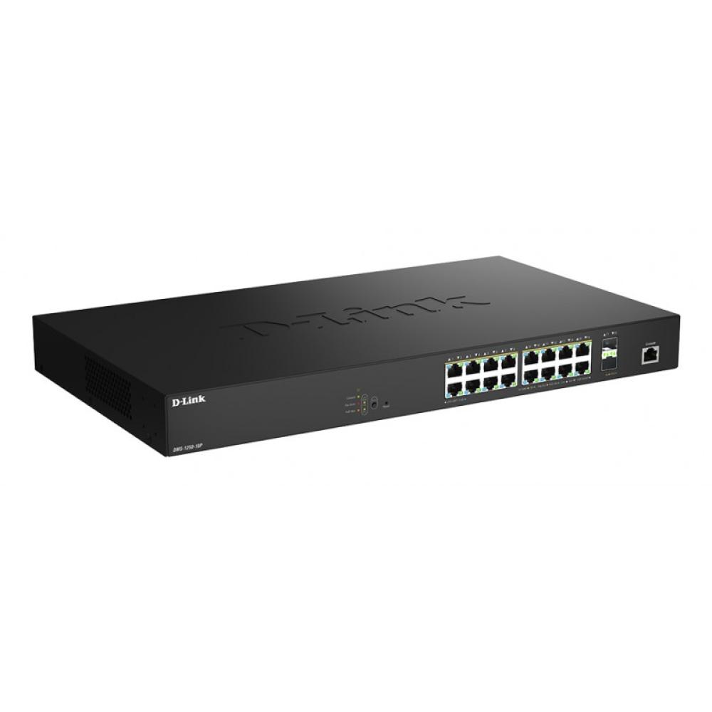 D-Link - DMS-1250-18P/E switch Gestionado L2 2.5G Ethernet (100/1000/2500) Energía sobre Ethernet (PoE) Negro