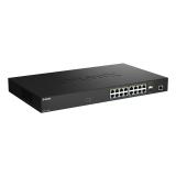 D-Link - DMS-1250-18P/E switch Gestionado L2 2.5G Ethernet (100/1000/2500) Energía sobre Ethernet (PoE) Negro