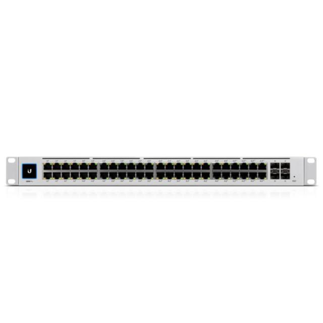 Ubiquiti - UniFi USW-PRO-48 switch Gestionado L2/L3 Gigabit Ethernet (10/100/1000) 1U Plata