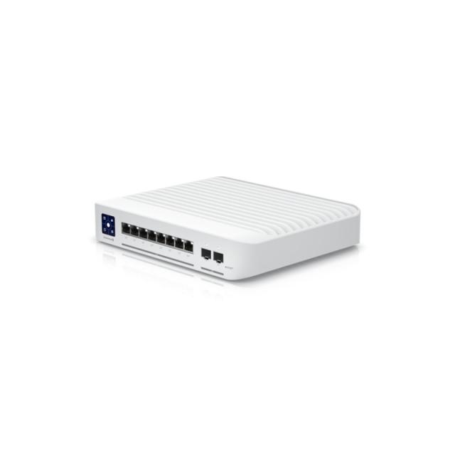 Ubiquiti - UniFi Enterprise 8 PoE Gestionado L3 2.5G Ethernet (100/1000/2500) Energía sobre Ethernet (PoE) Acero inoxidable