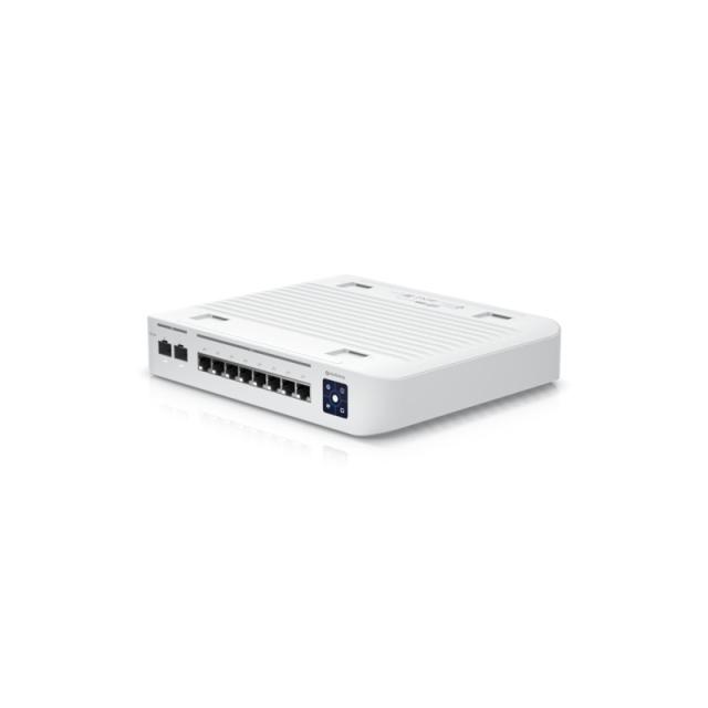 Ubiquiti - UniFi Enterprise 8 PoE Gestionado L3 2.5G Ethernet (100/1000/2500) Energía sobre Ethernet (PoE) Acero inoxidable