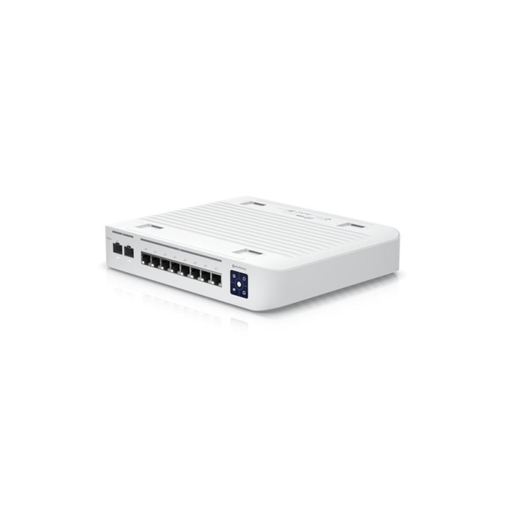 Ubiquiti - UniFi Enterprise 8 PoE Gestionado L3 2.5G Ethernet (100/1000/2500) Energía sobre Ethernet (PoE) Acero inoxidable
