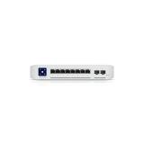 Ubiquiti - UniFi Enterprise 8 PoE Gestionado L3 2.5G Ethernet (100/1000/2500) Energía sobre Ethernet (PoE) Acero inoxidable