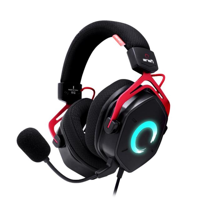 Blade Gaming - Enso Auriculares Alámbrico Diadema Juego Negro, Rojo