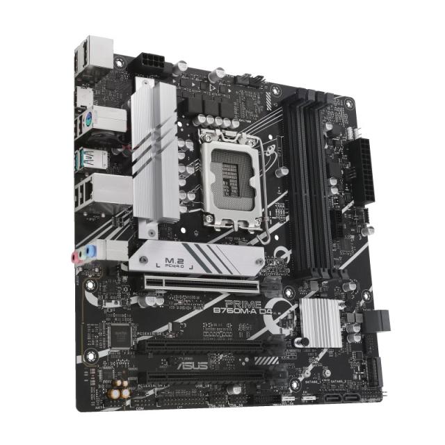 ASUS - PRIME B760M-A D4-CSM Intel B760 LGA 1700 micro ATX