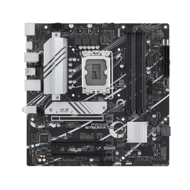 ASUS - PRIME B760M-A D4-CSM Intel B760 LGA 1700 micro ATX
