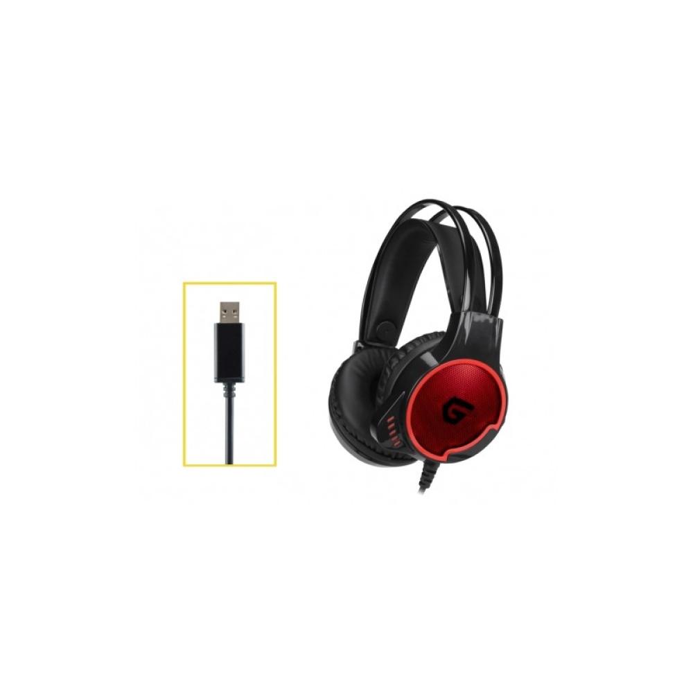 Conceptronic - ATHAN U1 Auriculares Alámbrico Diadema Juego USB tipo A Negro