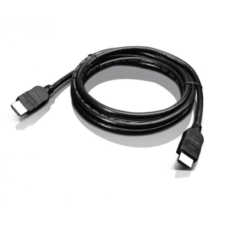 Lenovo - 2.0m HDMI cable HDMI 2 m HDMI tipo A (Estándar) Negro