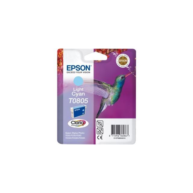 Epson - Hummingbird Singlepack Light Cyan T0805 Claria Photographic Ink
