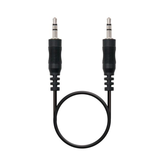 Nanocable - CABLE AUDIO ESTEREO 3.5/M-3.5/M 1.5 M