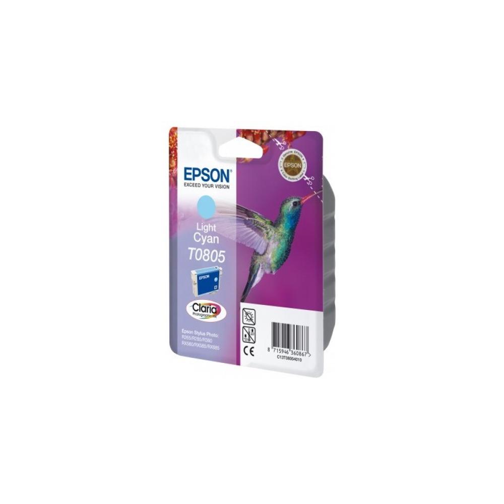 Epson - Hummingbird Singlepack Light Cyan T0805 Claria Photographic Ink