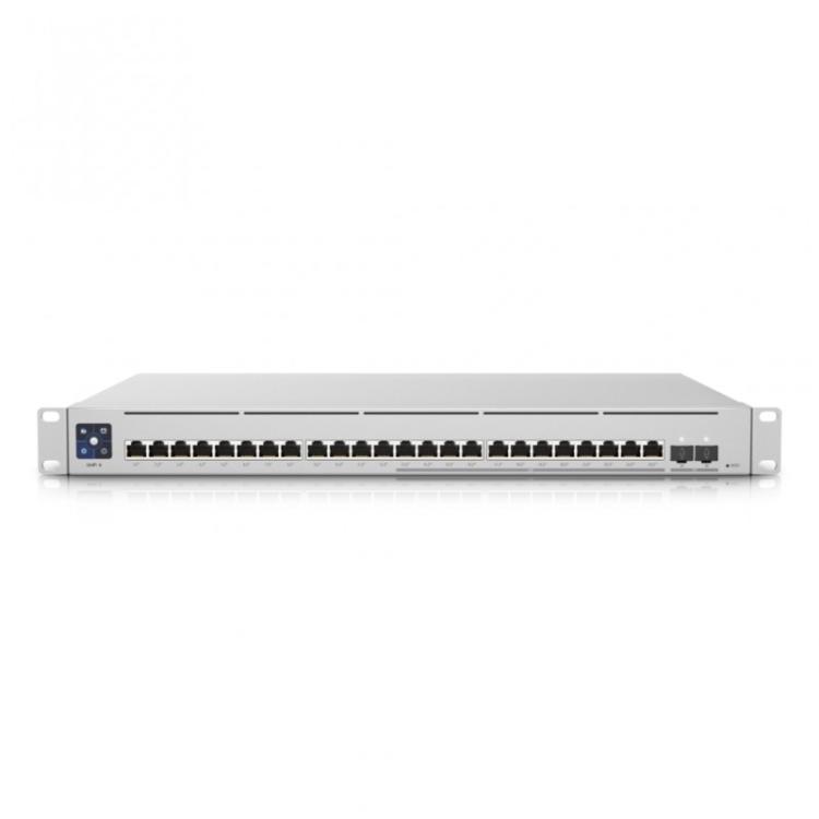 Ubiquiti - USW-ENTERPRISE-24-POE switch Gestionado L3 Gigabit Ethernet (10/100/1000) Energía sobre Ethernet (PoE) Plata