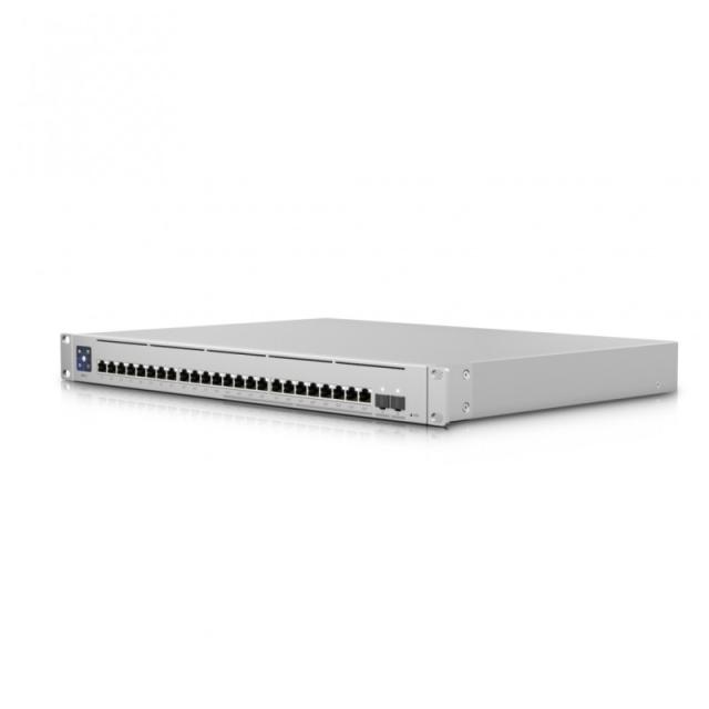 Ubiquiti - USW-ENTERPRISE-24-POE switch Gestionado L3 Gigabit Ethernet (10/100/1000) Energía sobre Ethernet (PoE) Plata