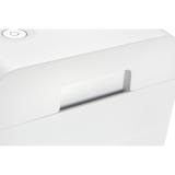 HSM - X6pro triturador de papel Corte en partículas 58 dB 22 cm Plata, Blanco