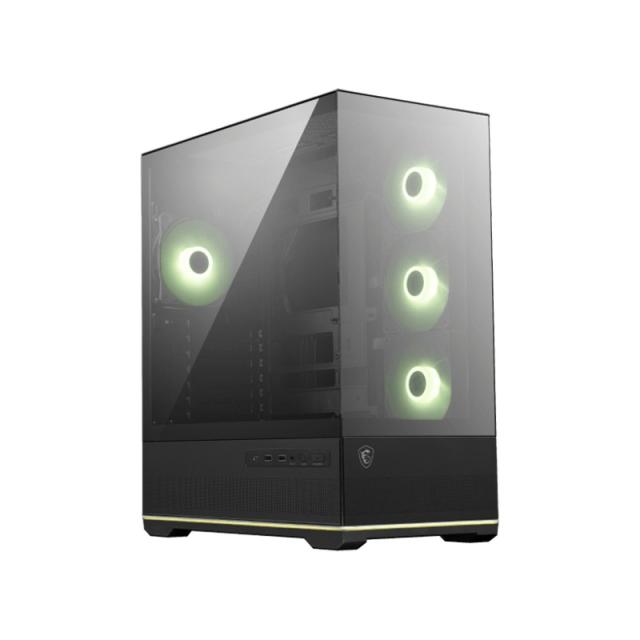 MSI - MAG PANO 110R PZ carcasa de ordenador Midi Tower Negro