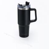Muitomas - TRAVELMUG900BK taza de viaje 900 ml Negro Acero inoxidable