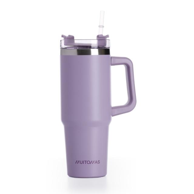 Muitomas - TRAVELMUG900VL taza de viaje 900 ml Violeta Acero inoxidable