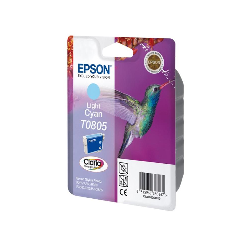 Epson - Hummingbird Singlepack Light Cyan T0805 Claria Photographic Ink