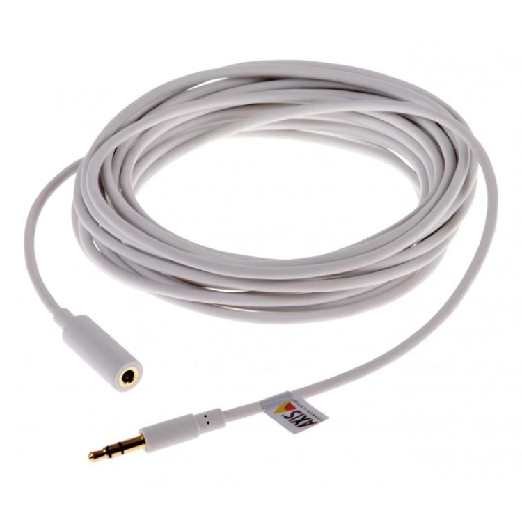 Axis - 01589-001 cable de audio 5 m 3,5mm Blanco