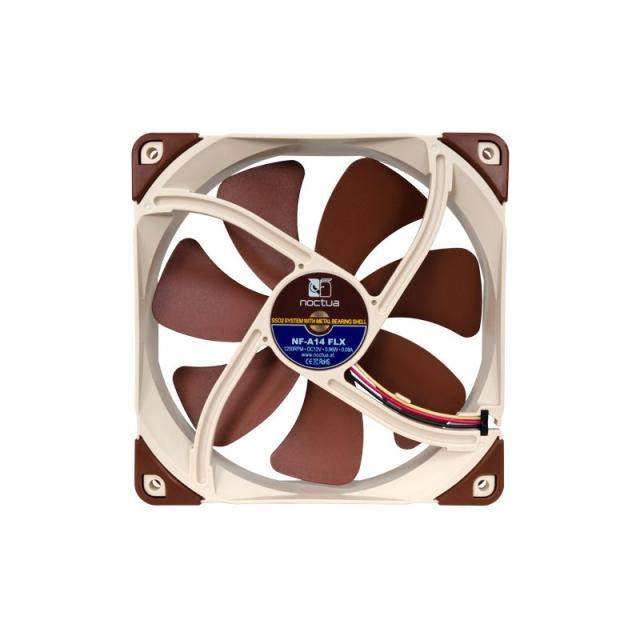 Noctua - NF-A14 FLX sistema de refrigeración para ordenador Carcasa del ordenador Ventilador 14 cm