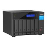 QNAP - TVS-h674 NAS Torre Intel® Core™ i3 i3-12100 16 GB DDR4 0 TB QuTS hero Negro