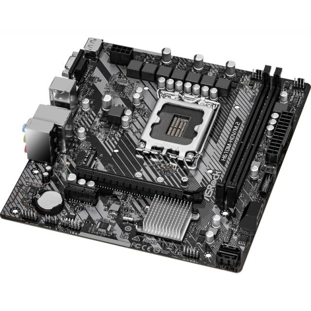 Asrock - H610M-HDV/M.2 R2.0 Intel H610 LGA 1700 micro ATX
