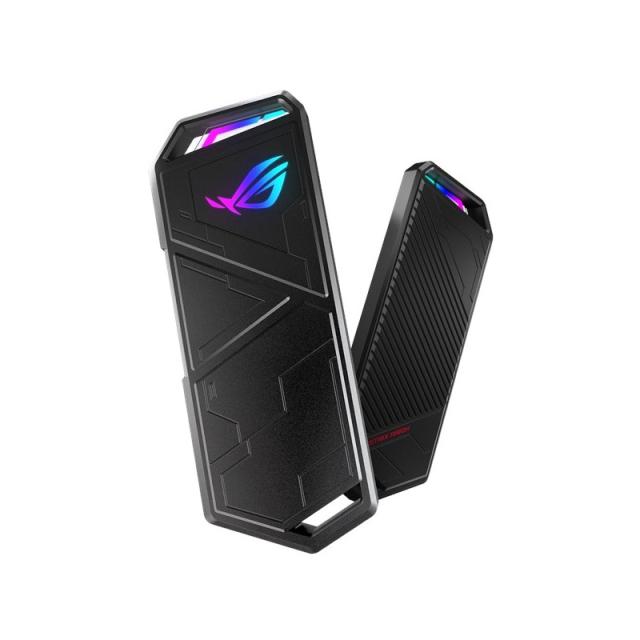 ASUS - ROG Strix Arion Caja externa para unidad de estado sólido (SSD) Negro M.2
