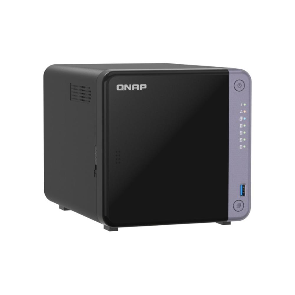 QNAP - TS-432X-4G servidor de almacenamiento NAS Torre Alpine Alpine AL-524 4 GB DDR4 QNAP QTS Negro