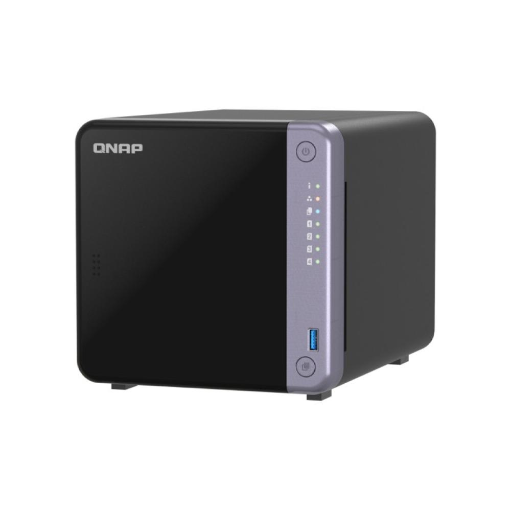 QNAP - TS-432X-4G servidor de almacenamiento NAS Torre Alpine Alpine AL-524 4 GB DDR4 QNAP QTS Negro