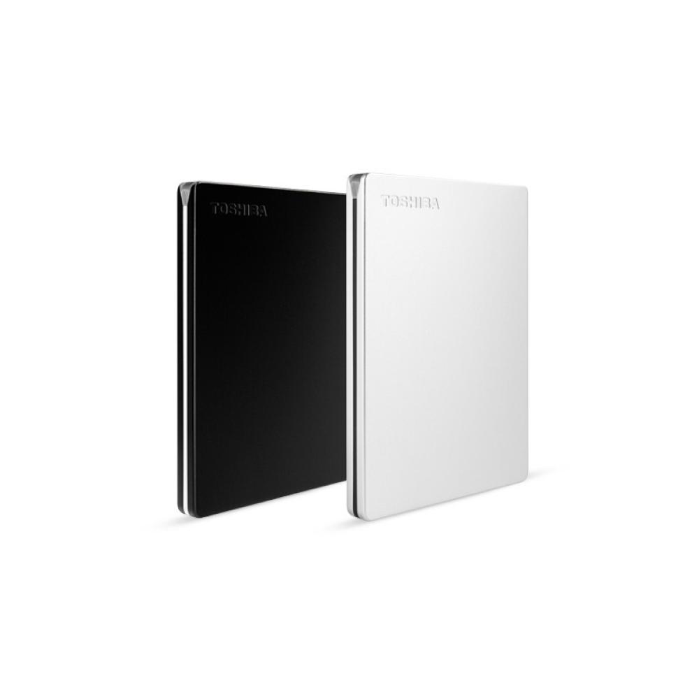 Toshiba - Canvio Slim disco duro externo 2 TB 2.5" Micro-USB B 3.2 Gen 1 (3.1 Gen 1) Negro