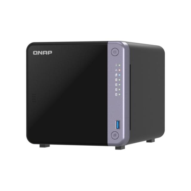 QNAP - TS-432X-4G servidor de almacenamiento NAS Torre Alpine Alpine AL-524 4 GB DDR4 QNAP QTS Negro
