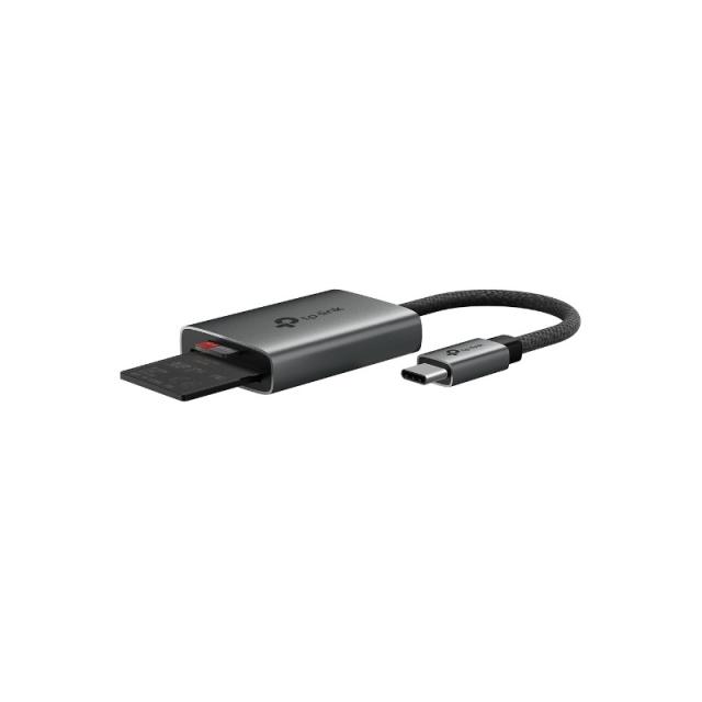 TP-Link - UA440C lector de tarjeta USB 3.2 Gen 1 (3.1 Gen 1) Type-C Gris