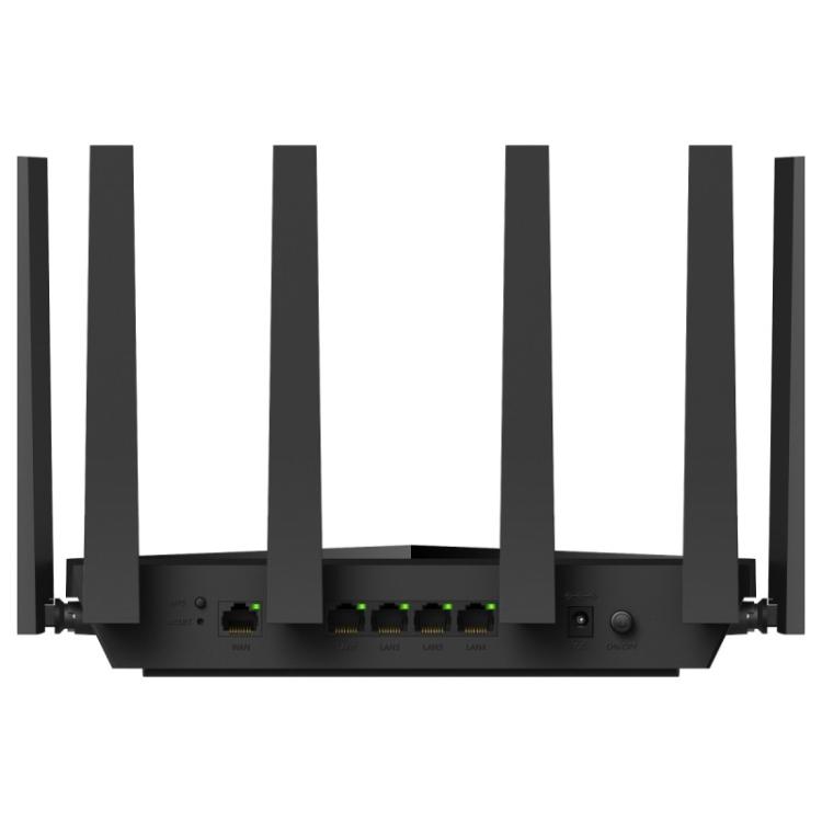 Cudy - WR6500H router inalámbrico 2.5 Gigabit Ethernet Doble banda (2,4 GHz / 5 GHz) Negro